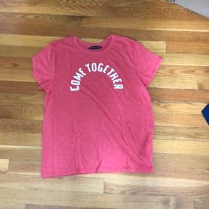 Red Abercrombie shirt